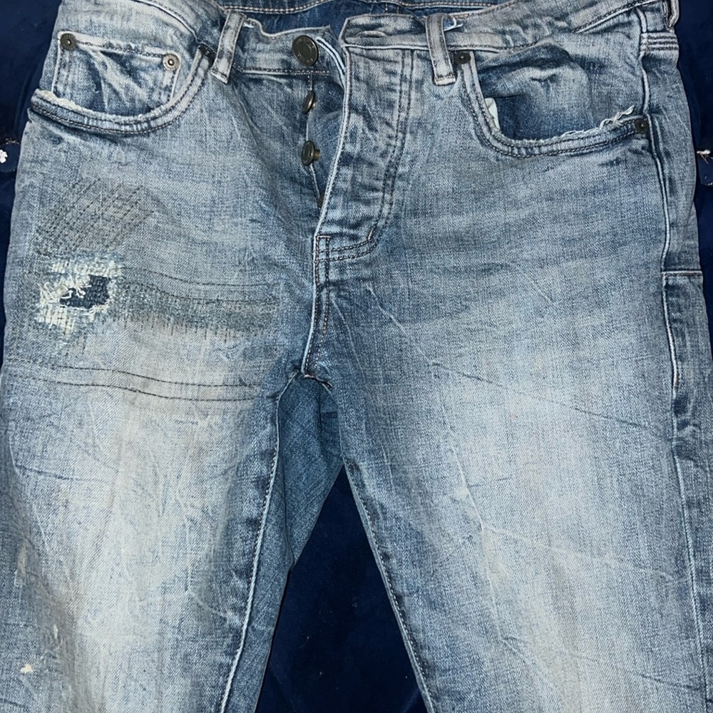Purple brand ripped jeans tags still included barely worn